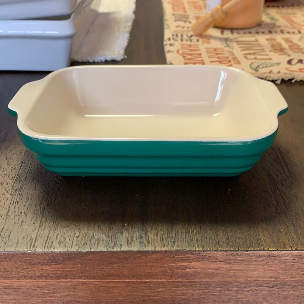 Le Gourmet Chef Small casserole dish - emerald green